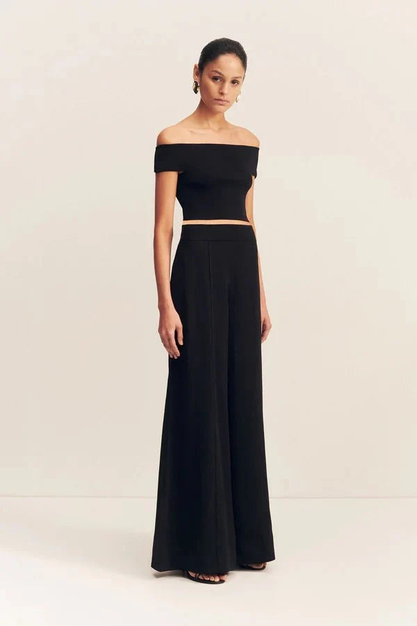 Off Shoulder Top - Black - SODA Fashion Haus