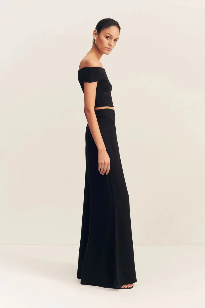 Off Shoulder Top - Black - SODA Fashion Haus
