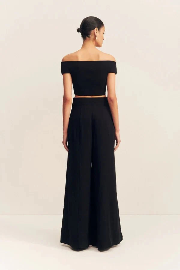 Off Shoulder Top - Black - SODA Fashion Haus