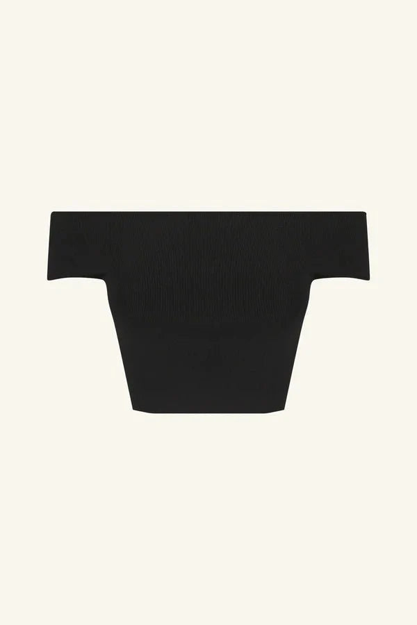 Off Shoulder Top - Black - SODA Fashion Haus