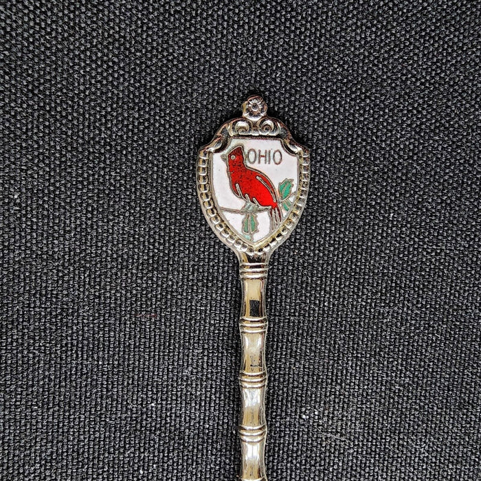 Ohio State Cardinal Collector Souvenir Spoon 4.5" (11cm)