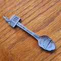 Old Sturbridge Village Massachusetts Collectible Travel Souvenir Spoon 4" Pewter