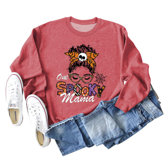 Red sweater (white color picture) / S