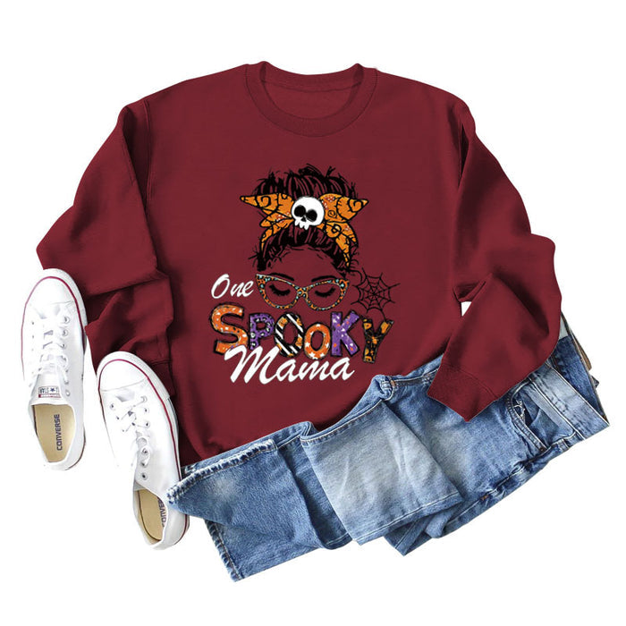 Wine red sweater (white color picture) / S