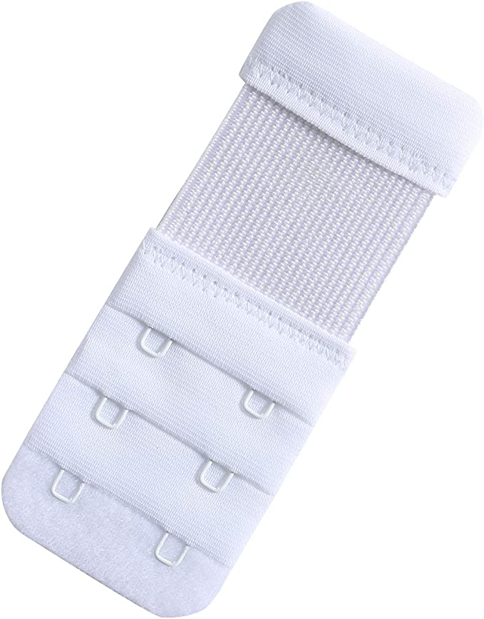 3 Pack White Bra Hook Extenders - House Of Zelena