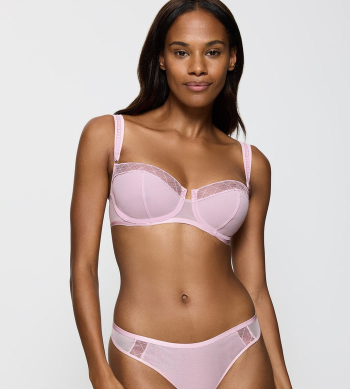 PINK TRIUMPH PALINA COSMIC HEARTBEAT STYLE LAB WIRED BRA