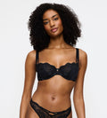 BLACK TRIUMPH PALINA MOONLIGHT KISS STYLE LAB WIRED BRA