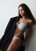 GREY TRIUMPH PALINA MOONLIGHT KISS STYLE LAB WIRED PADDED BRA