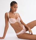 BEIGE TRIUMPH PALINA WAVES OF GLOW BALCONETTE BRA