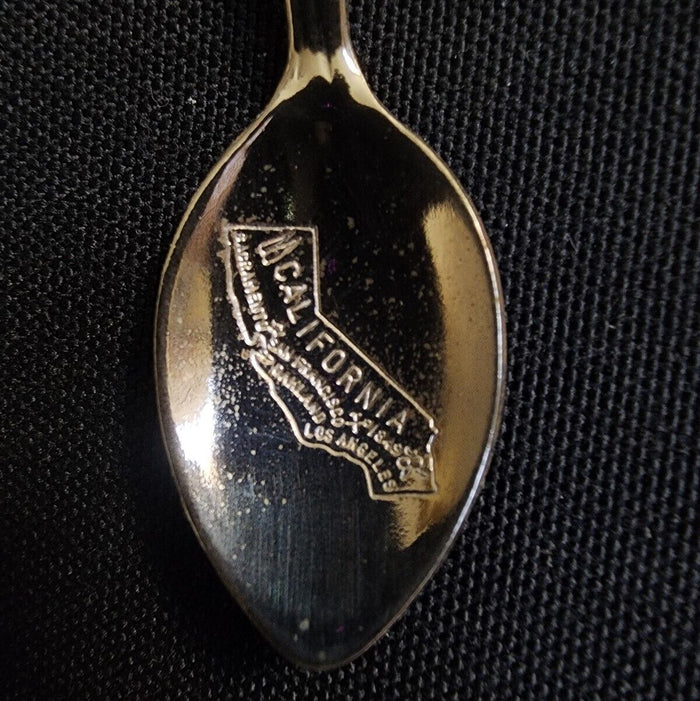 Palm Springs California Collectible Travel Souvenir Spoon 4.5" Palm Tree Dangler