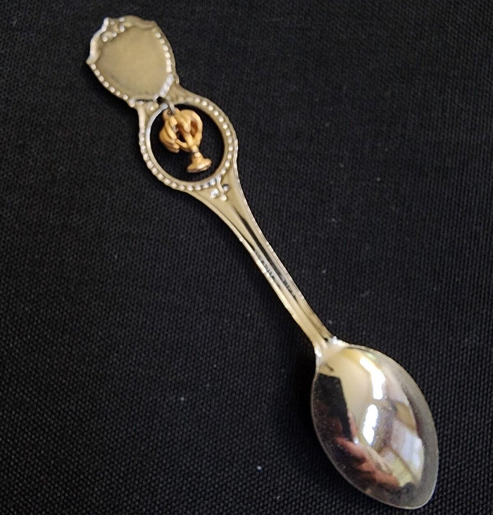 Palm Springs California Collectible Travel Souvenir Spoon 4.5" Palm Tree Dangler