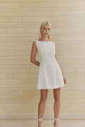 Paris Dress White - SODA Fashion Haus