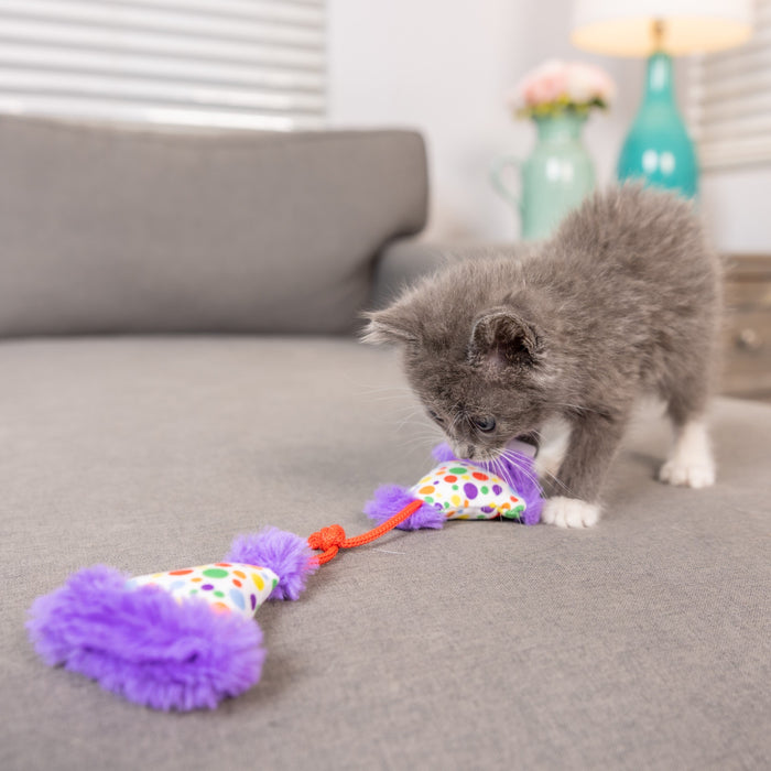 Party Hats Cat Toy