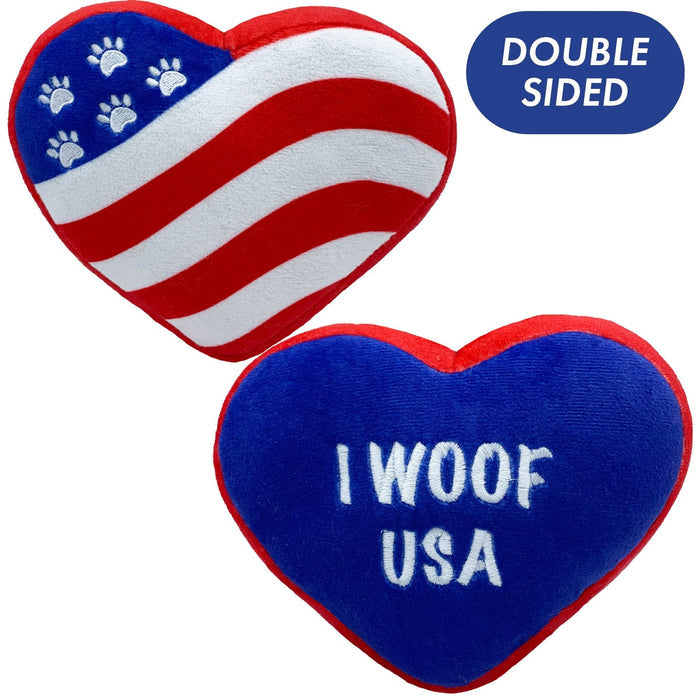Paws & Stripes Heart