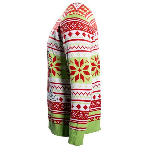 Peanuts Snoopy Dog House Adult Unisex Ugly Christmas Sweater - TVStoreOnline