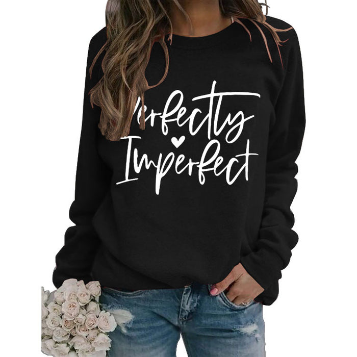 Perfectly Imperfect Monogrammed Women's Sweatshirt