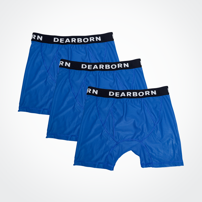 Performance Boxer Briefs 3-Pack Blue