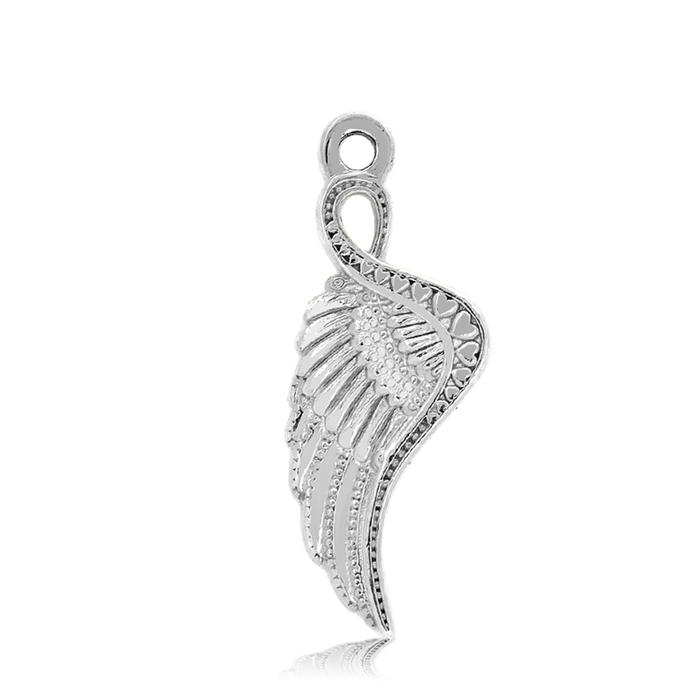 Peruvian Amazonite Stone Bracelet with Angel Blessings Sterling Silver Charm