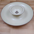 Pfaltzgraff Village Chip Bowl Plate for Chip-n-Dip 11 inch