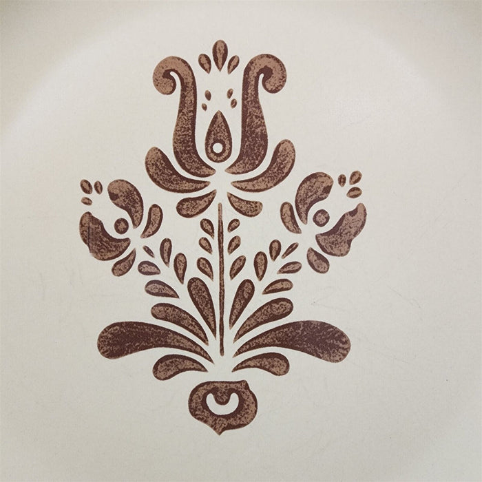 Pfaltzgraff Village Dinner Plate 10 3/8â€ Set of 4 Tan Brown Castle Mark