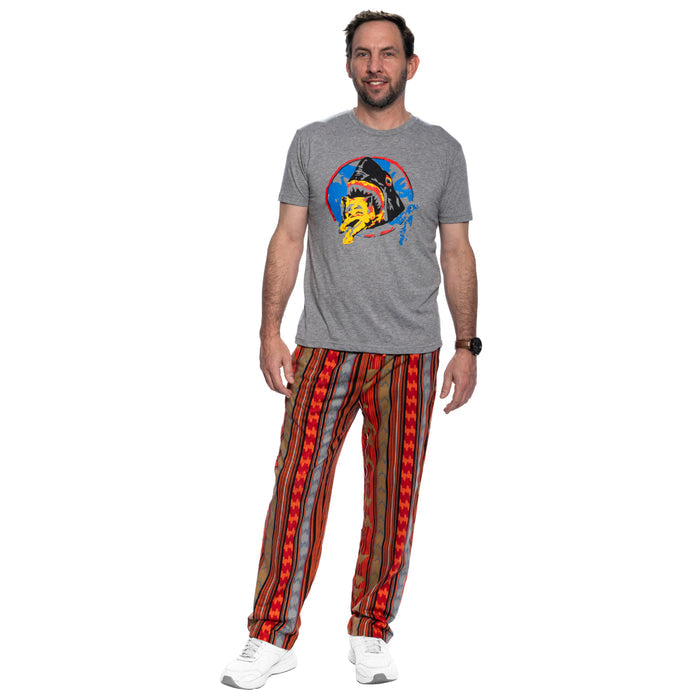 Pineapple Express Saul Silver Shark Eating Kitten Gray Adult Halloween Costume Full
