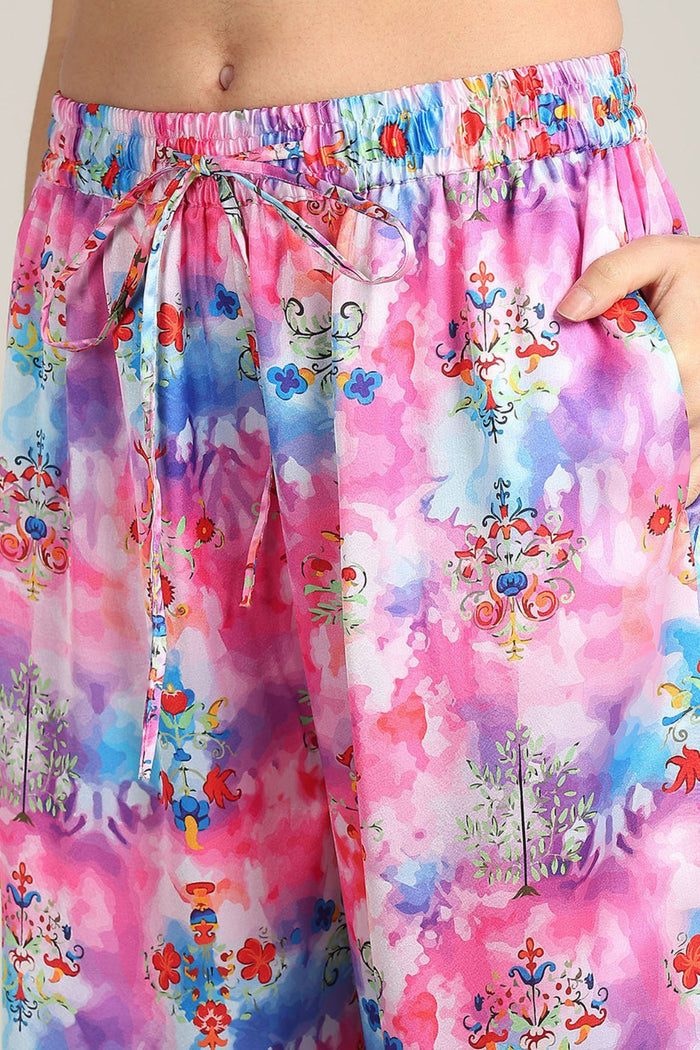 Pink Maternity Co-Ord Set With Zipless Feeding