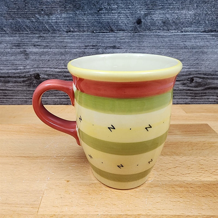 Pistoulet Pfaltzgraff Set of 4 Coffee Mugs Kitchen Stoneware Tea Cups