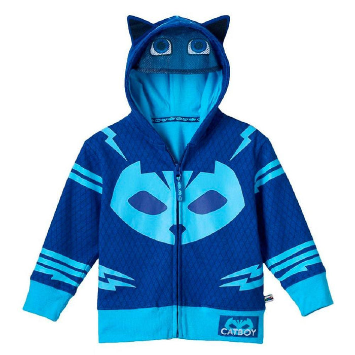 PJ Masks Toddler's Zip-Up Mask Hoodie-tvso
