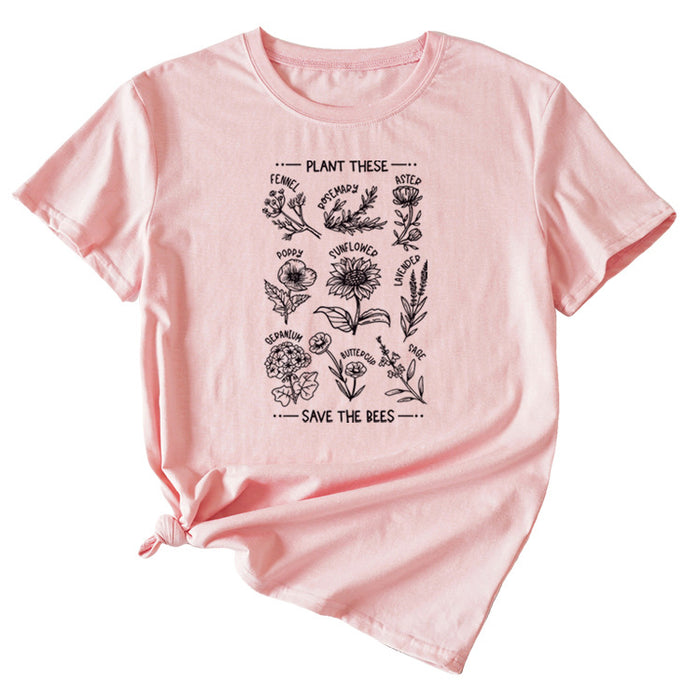 Pink (black letter color picture) / S