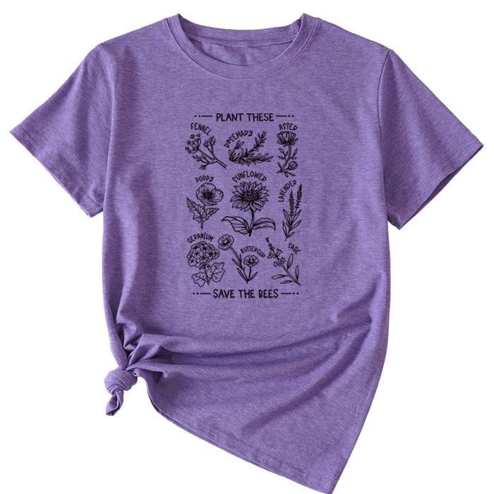 Purple (color picture with black characters) / S