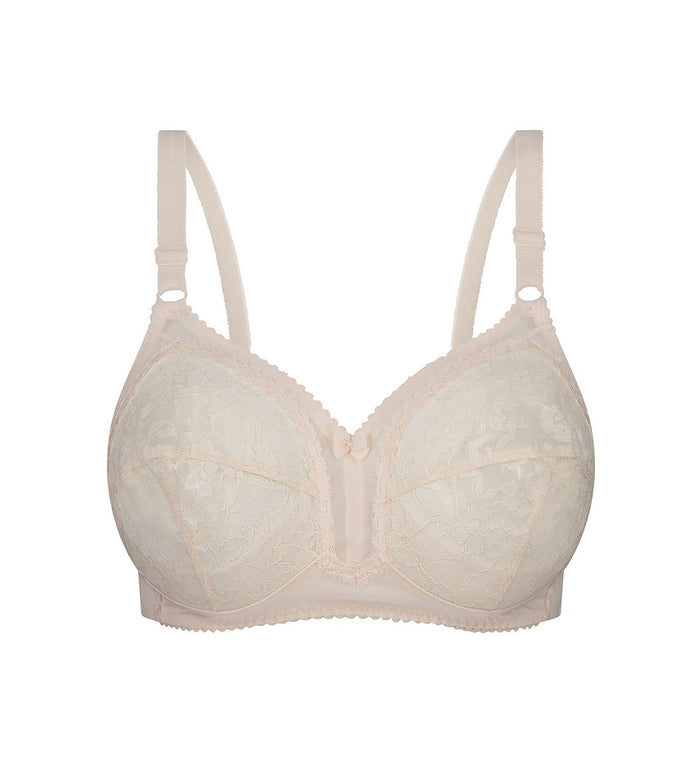 BEIGE TRIUMPH POESIE FIRM SUPPORT WIREFREE BRA