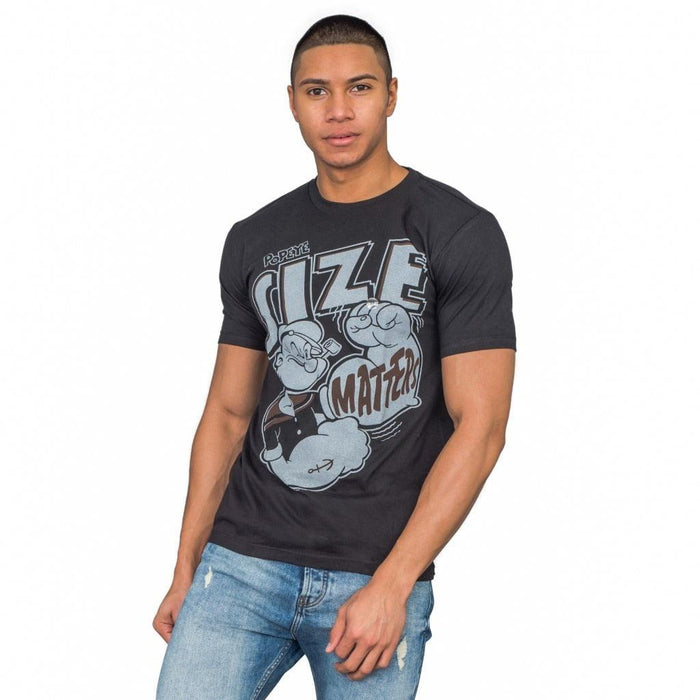 Popeye Size Matters Big Arms T-shirt-tvso