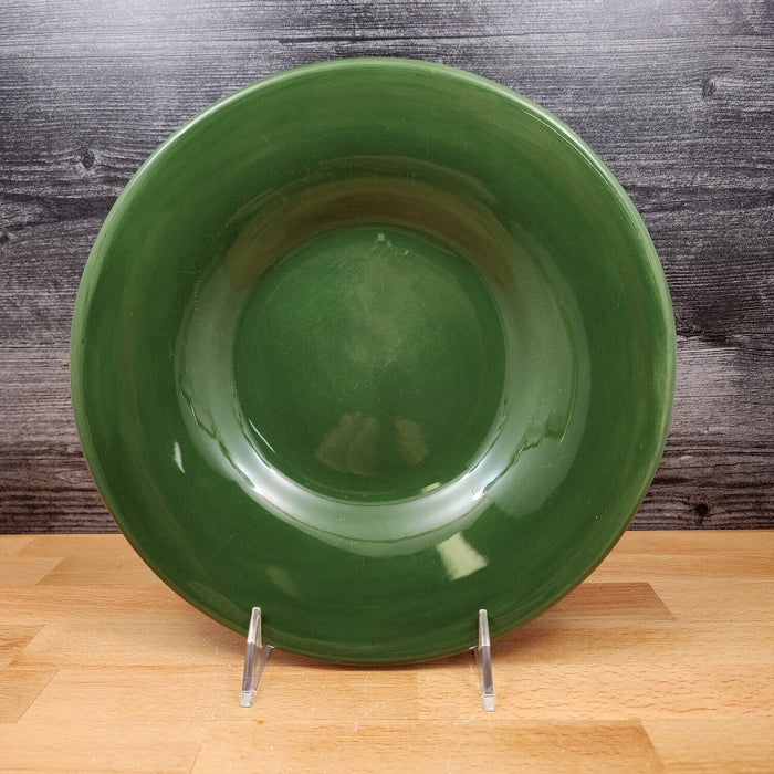 Pottery Barn Sausalito Moss Green Salad Plate 10" 25cm Kitchen Dinnerware