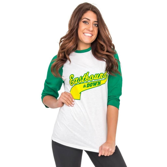 Powers 55 Raglan Baseball Adult T-shirt-tvso