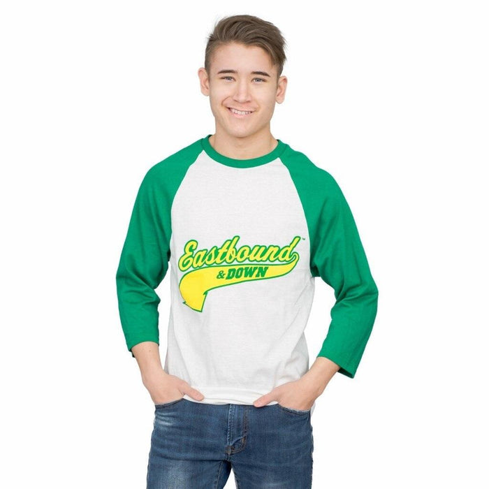 Powers 55 Raglan Baseball Adult T-shirt-tvso