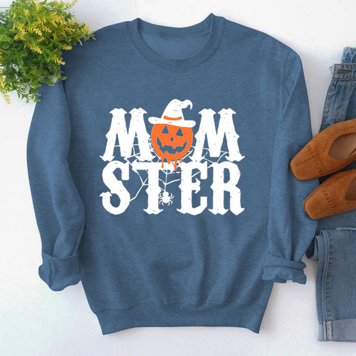 Blue sweater (white color picture) / S