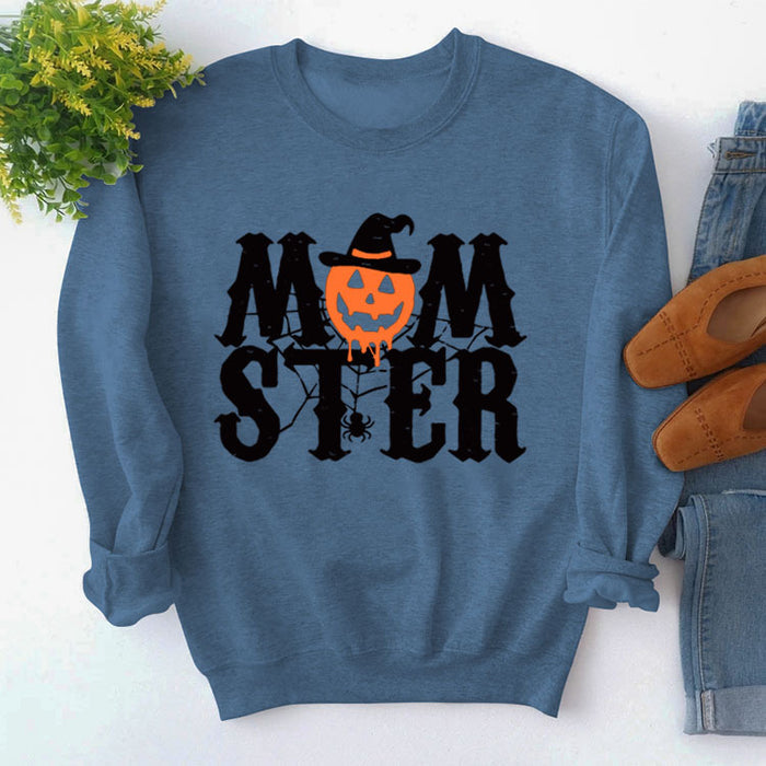 Blue sweater (black color picture) / S