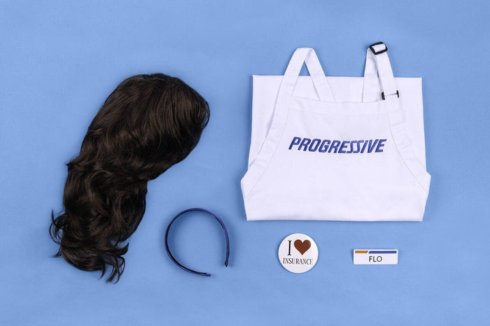 Progressive Flo Insurance Girl Costume Set-tvso