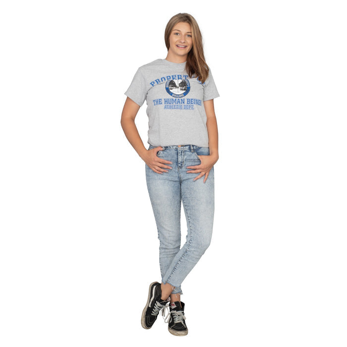 Property of The Human Beings Athletic Dept. Adult Unisex T-shirt