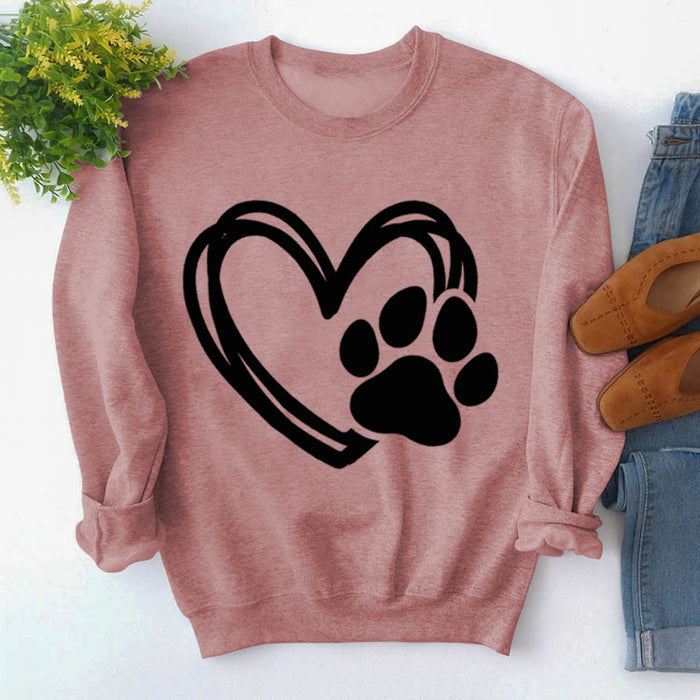 Rose gold sweater (black font) / S