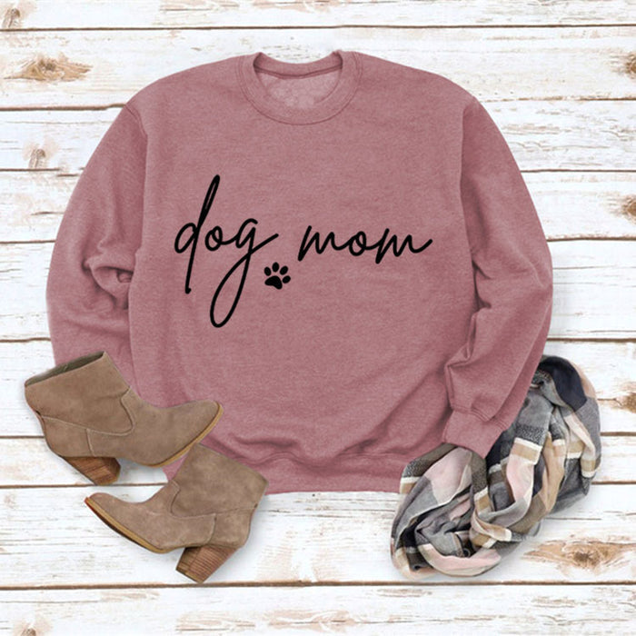 Rose gold sweater (black font) / S