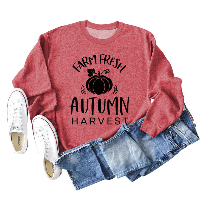 Red sweater (black font) / S
