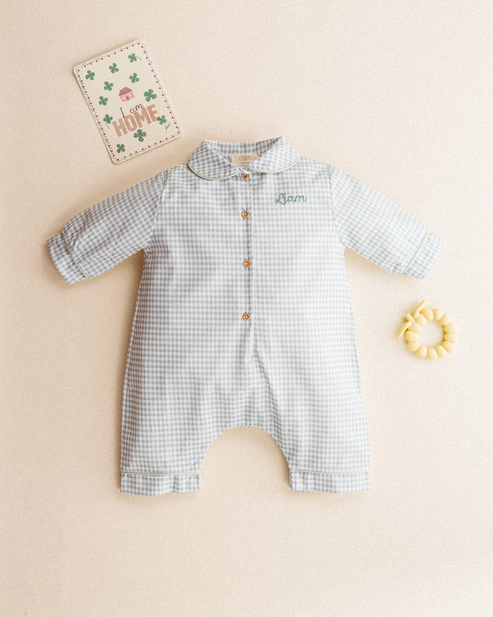 Pyjamas Vichy Green - Baby