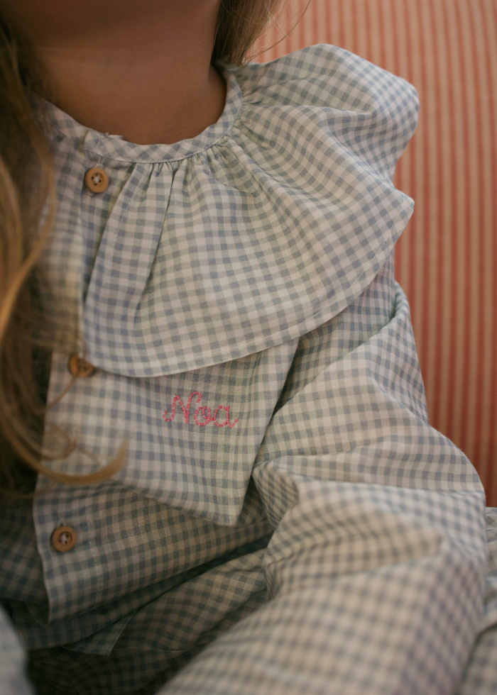 Pyjamas Vichy Green - Girl