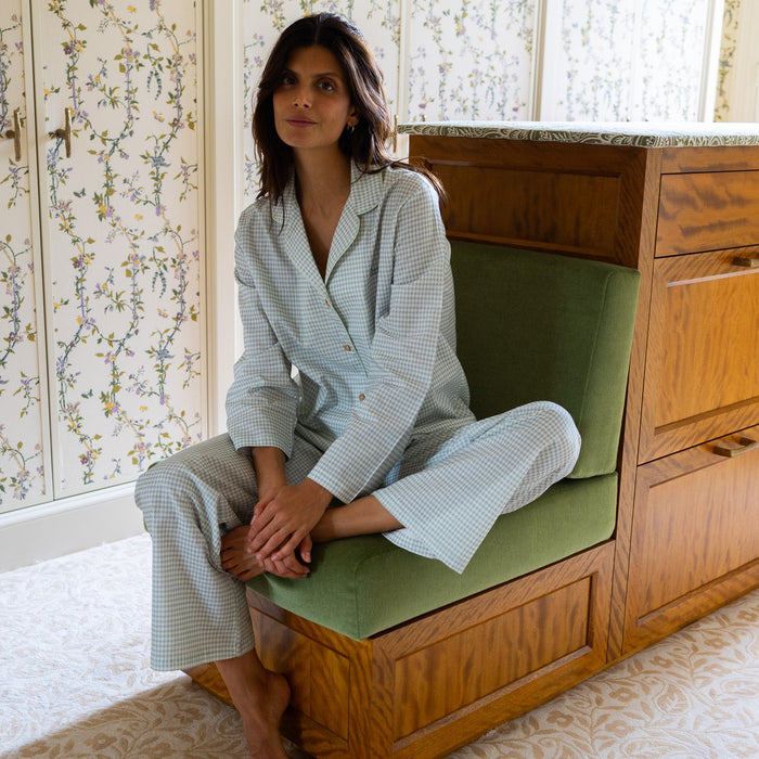 Pyjamas Vichy Green - Woman