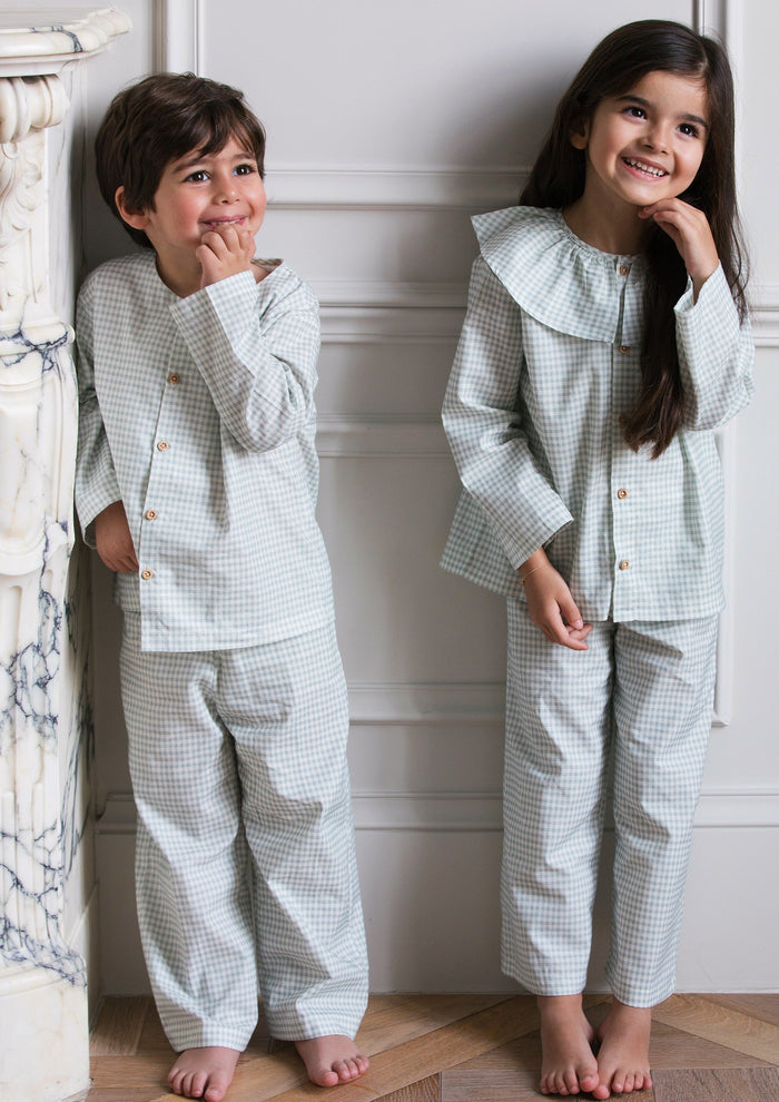 Pyjamas Vichy Green - Woman