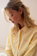 Pyjamas Vichy Yellow - Woman