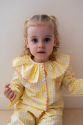 Pyjamas Vichy Yellow Vichy - Girl