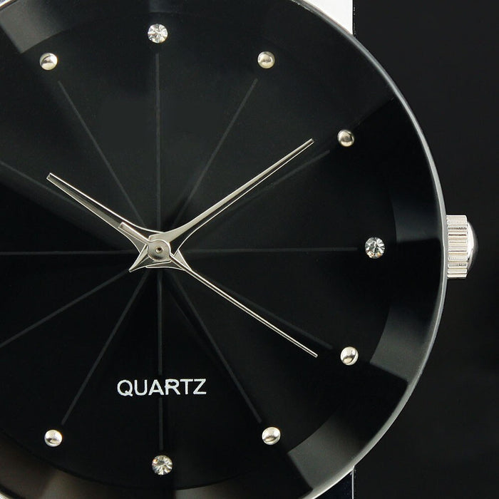 Quartz Men's Leather Watch