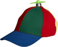 Rainbow Propeller Nerd Halloween Cosplay Costume Adjustable Hat - TVStoreOnline
